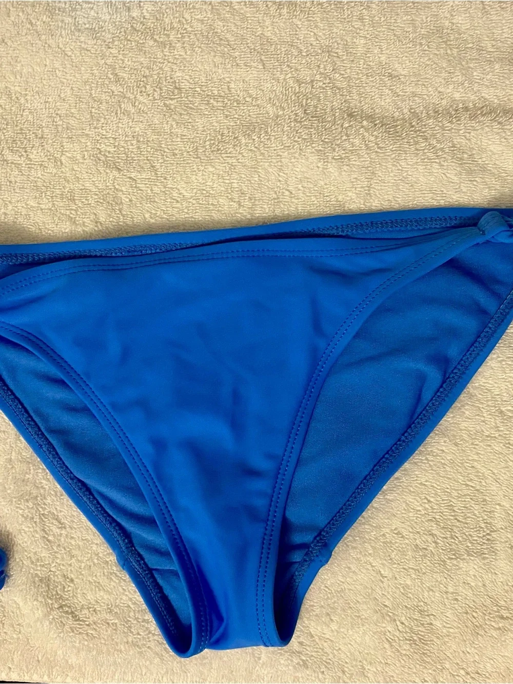 OP Blue Triangle String Bikini Set. - Picture 5 of 9